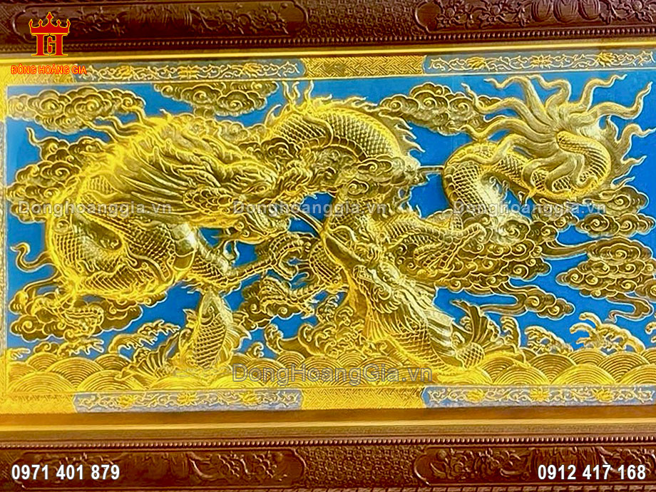 Từng đường nét trên bức tranh được chế tác tuyệt đẹp